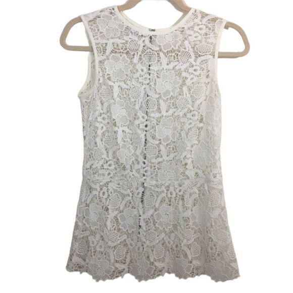 CAbi Needle Lace Shell, size XS - Picture 2 of 7
